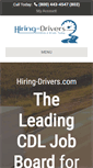 Mobile Screenshot of hiring-drivers.com
